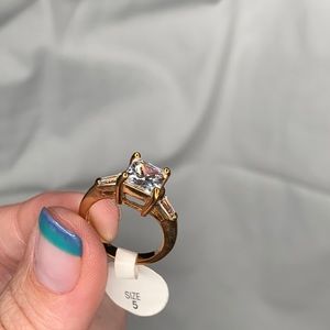 VINTAGE diamond ring size 5